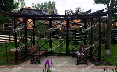 Пергола деревянная «Лавр»