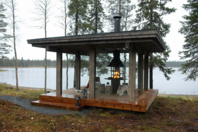 Деревянная беседка «Находка»
